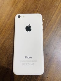 ايفون 5c ابيض  الجهاز كلش نضيف ونموذج m غير داعم للشريحة يفيد تستخدمة ...