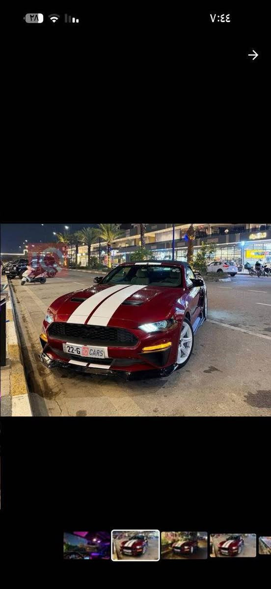 � للبيع او مراوس– فورد موستنك كشف 2019 EcoBoost – Black Edition 
 
📏 الممشى: ١٠٠٠٠٠km
💥 الحالة: حادث جاملغ خلفي + ضرر بسيط من باب السائق 
      ملاحظة ( السيارة بدون ايرباك سليم بجم كبس )    
💰 السعر المطلوب: 167 ورقة 
📍 الموقع: بغداد 
🪪 رقم أربيل باسمي – تحويل مباشر 
📞 للتواصل:  
 
⚙️ المواصفات الأساسية: 
• محرك 4 سلندر تيربو 2.3 لتر 
• قوة 310 حصان 
• نظام الدفع: خلفي 
• ناقل حركة أوتوماتيك 10 سرعات 
• سقف كشف كهربائي بالكامل 
 
🎛️ التكنولوجيا والراحة: 
• شاشة لمس مع Apple CarPlay و Android Auto 
• نظام صوتي Bang & Olufsen 
• كاميرا خلفية وحساسات 
• دخول وتشغيل بدون مفتاح 
• نظام تحكم بالمناخ ثنائي المناطق 
 
🛡️ السلامة: 
• وسائد هوائية متعددة 
• مثبت سرعة ذكي 
• نظام فرامل الطوارئ
عليها اكزوز بوابات 
وعطاس 
رقمي *********** بغداد, العراق
