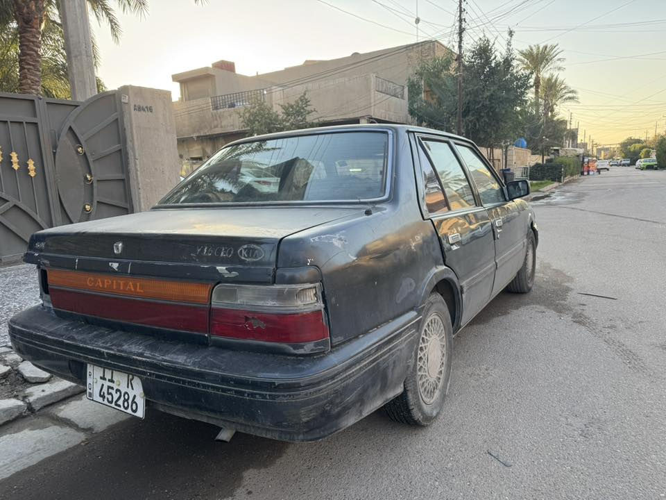 السلام عليكم
سياره كيا كابتل موديل ٩٦ للبيع فقط 

كير عادي  محرك جديد   دبلات جديده 

كهربائيات شغاله السياره ما بيها نقص حتى البك لايت موجود 

سنويه لل ٢٠٣٠  شرط تحويل ثاني يوم 

سعرها ٣٠$  وبيها مجال بسيط للشراي 

مكانها بغداد حي القاهره 

مكلف بالنشر 

للاستفسار  على صاحب السياره 

0772 592 6944
