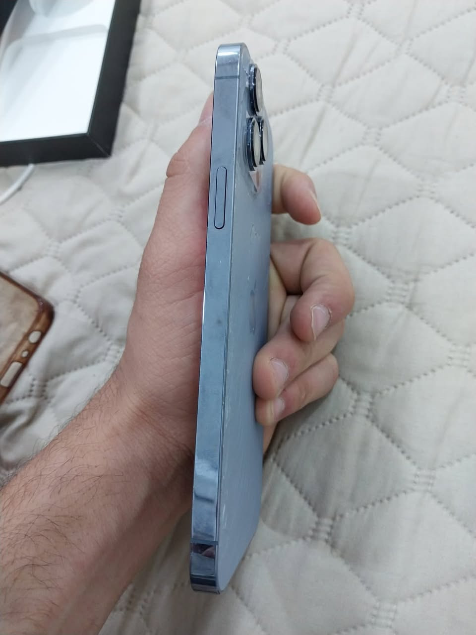 13pro max
سلام عليكم للبيع 13برو ماكس ذاركره 256بطاريه 77حهاز  فقط ضهره مكسور  حالته جيده جداً ما مفتوح ولا مصلح مكاني بصره ابي الخصيب سعره 600

***********
