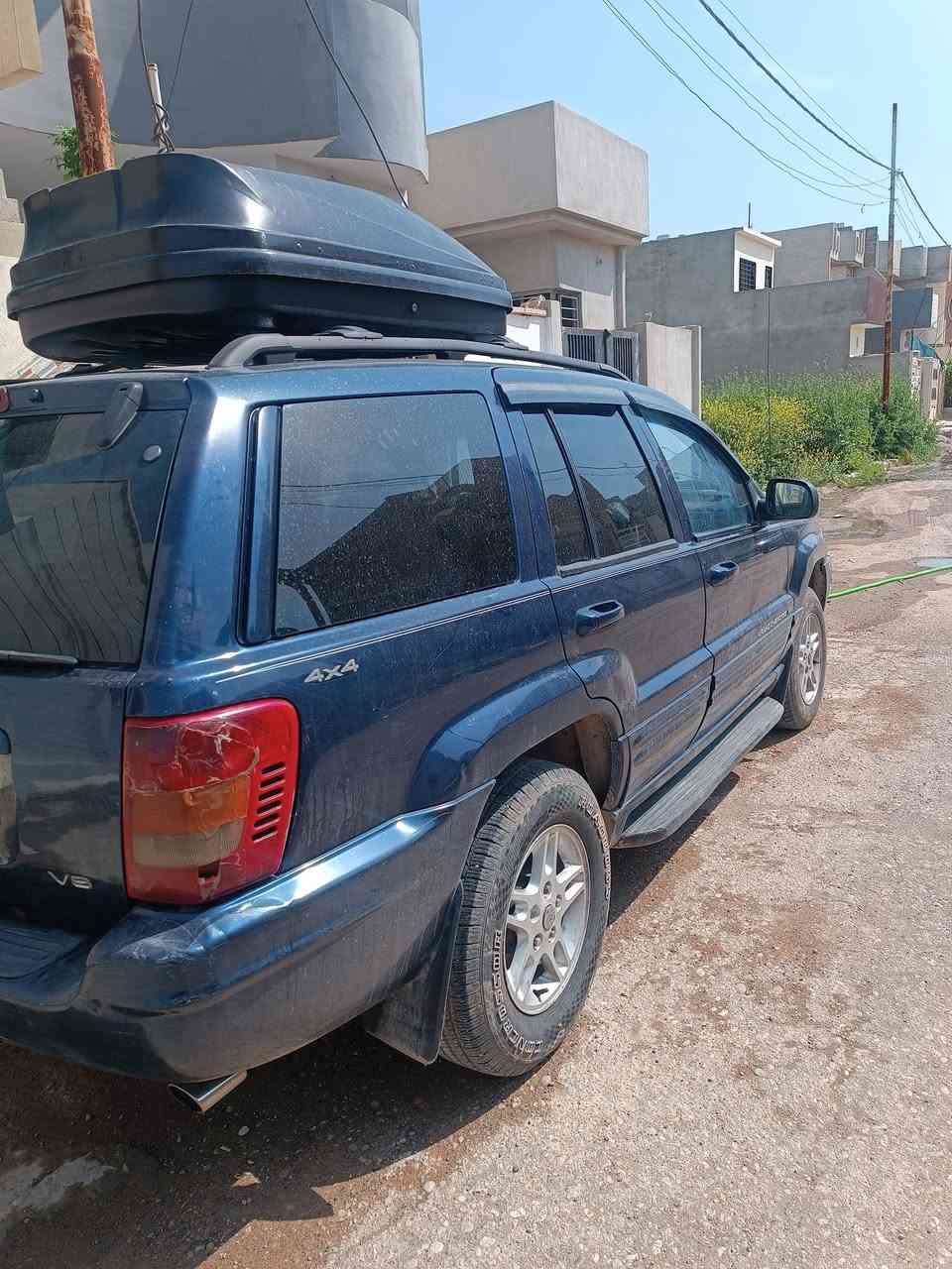 جيب شيروكي موديل 2000 شرط محرك وكير بطه 2 ونص شرط لاصرف ولانفخ صدر وسياره وضع شركه سيدي شغال طخم تاير ويل كب سياره نضافه جيده وكاله عامه باسمي شرط تحويل ت *********** ابو يونس السعر 55 ورقه
