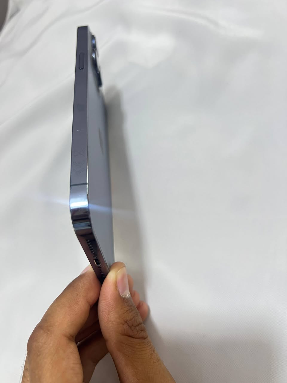 ‏
السلام عليكم للبيع

iPhone13 Pro Max
الجهاز حيل نضيف 
بطاريه 93 فقط مرفوعه بطاريه 
شرط الفحص ما مبدل بيه شي 
ذاكره 256
الجهاز كله شغال 
السعر 675 وبي مجال 
للستفسار ***********

العنوان صلاح الدين
