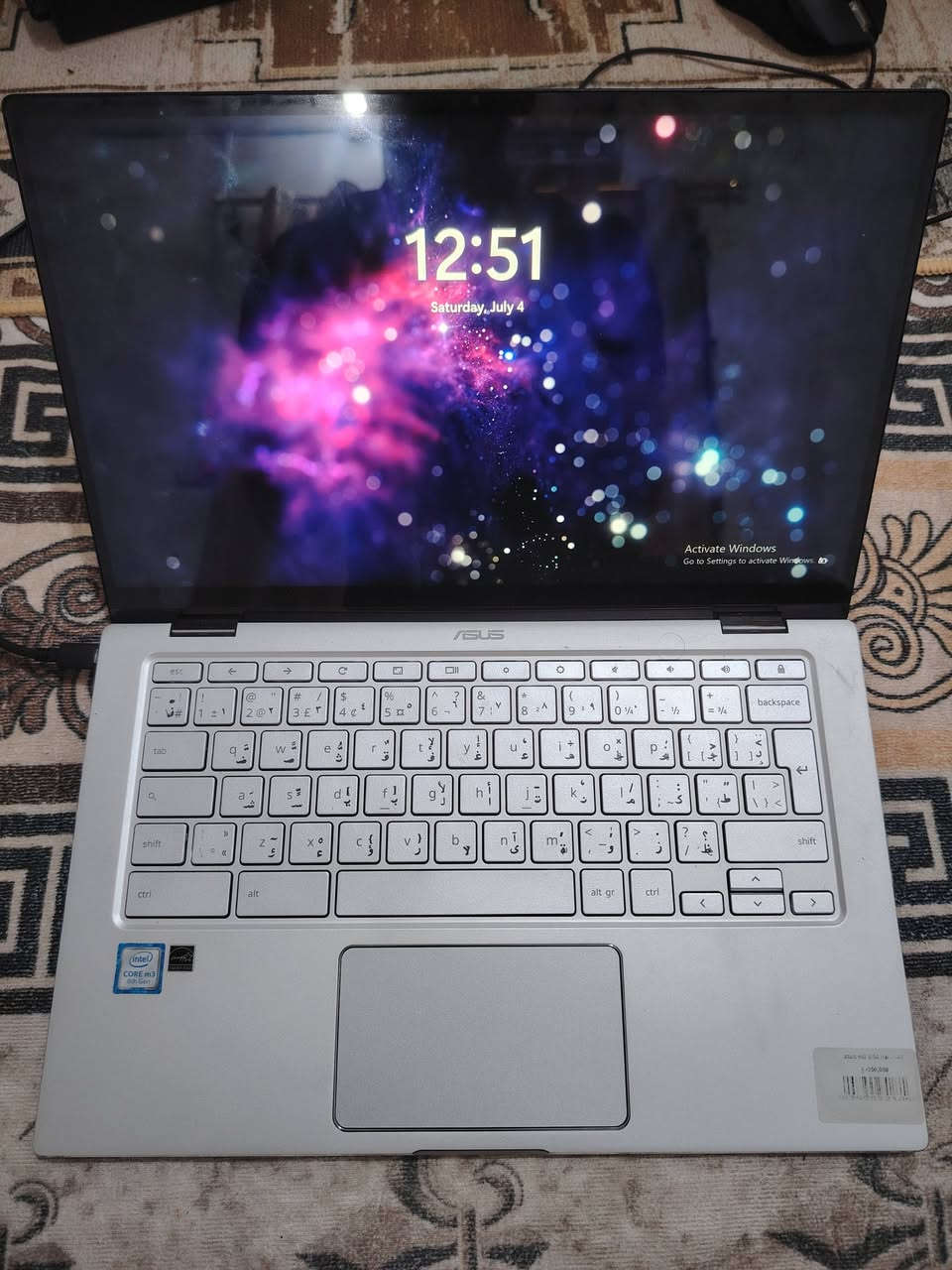 لابتوب ماركة ازوز جديد استعمال يومين فقط، شاشة قلاب ولمس ذاكرة 64 رام 8 المعالج core m3 السعر 260 وبي مجال بسيط للاستفسار خاص


**إذا كنت صاحب هذا الإعلان وتريد حذفه لأي سبب، رجاءا أرسل رسالة إلى الدعم الفني**
