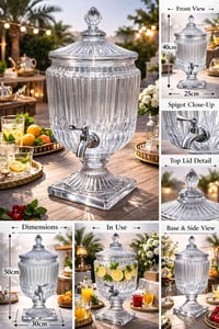 ترمس ٥ لتر • ٦ قطع • بدون توصيل