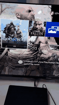 السلام عليكم بلي فور سلم☺️ نضافه حلوه ومابيه شي😍
الجهاز خفيف و مابيه اي تقطيعات 😌
و الجوستيكات عاديه مو اصليه مصار هوايه من اخذته وما مشغله هوايه يعني الجهاز واحد علئ واحد
نضام 12.52 سلاسه 100٪ 🥰
و موجود وياه اربع اقراص 
گود اوف وار اله الحرب الجزء الرابع بالعربيه🥵
و جي تي اي 5 درايفر 
و لوردس ذه فالين 😌
و ذه لاست اوف اس و وايراته الاصليه شرط گدامكم بالصور🥰👍
هاي ارقامي للاستفسار 
فقط رصيد ***********
و هذا بيه واتساب ***********
السعر مناسب جداً جداً
