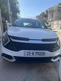 كيا سبورتج موديل 2023  رقم اربيل للبيع مكفولة من الضربة او الصبغ او ال...