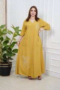 دشداشة كشمير • مطرز • مقاسات XL-5XL