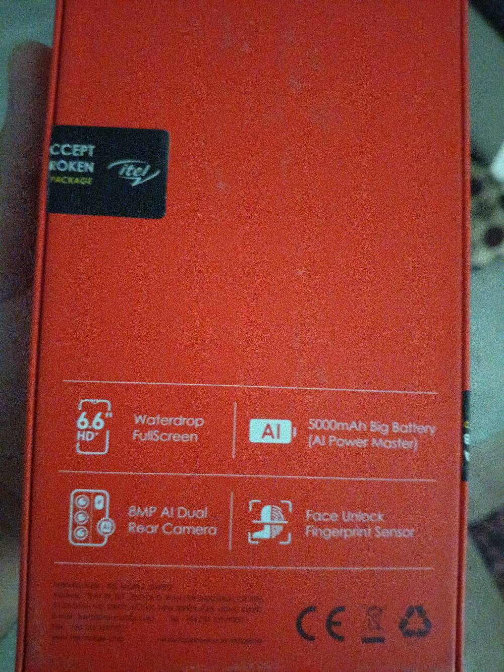 📱 للبيع هاتف itel Vision 3
بيع او مراوس 
✅ الذاكرة الداخلية: 32GB
✅ الرام: 2GB
✅ شاشة 6.6 بوصة HD+
✅ بطارية قوية 5000mAh
✅ شحن سريع 18W
✅ كاميرا خلفية مزدوجة 8MP AI
✅ بصمة إصبع + فتح القفل بالوجه
✅ يدعم شريحتين اتصال
✅ مناسب للاستخدام اليومي والتواصل والتصفح
📦 الجهاز اخو الجديد فقط مفتوح من الكارتون 
📩 للمراسلة والاستفسار على الخاص.