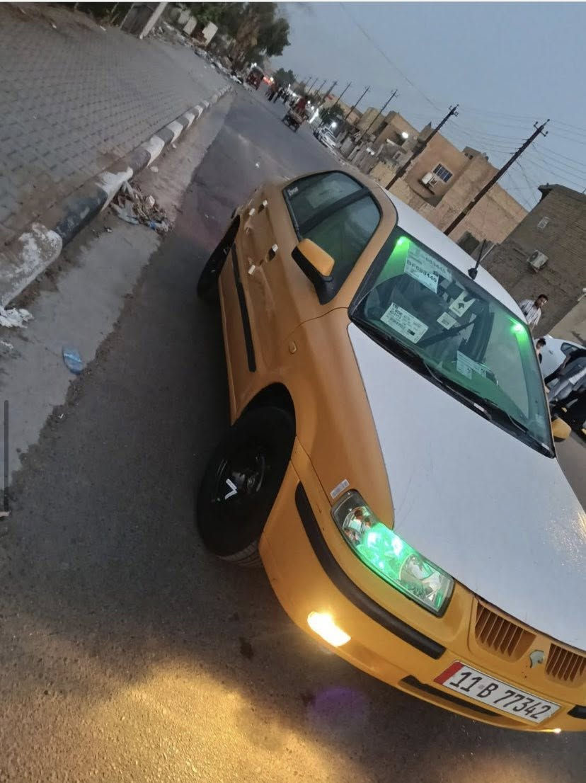 سلام عليكمً سياره سمند البيع موديل 12 مكاني بغداد حي اور رقمي *********** رايده ب40

