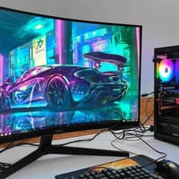 شاشه Samsung 27 بوصه الجوده مالتها 2k واستخدام 6 اشهر بس بعدها جديده و...