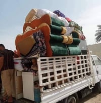 نقل اثاث • داخل وخارج كربلاء • خدمة ٢٤ ساعة