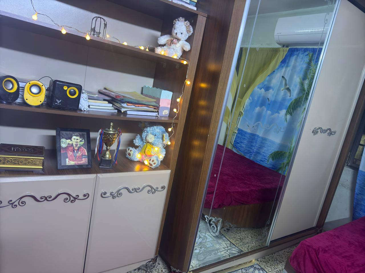 السلام عليكم  
غرفه ولاديه تركيا زان اصلي
. كنتور سلايد. من اجود انواع الخشب 

اغرفه بناتيه تركية 

عنوان الدوره شارع 60٠
