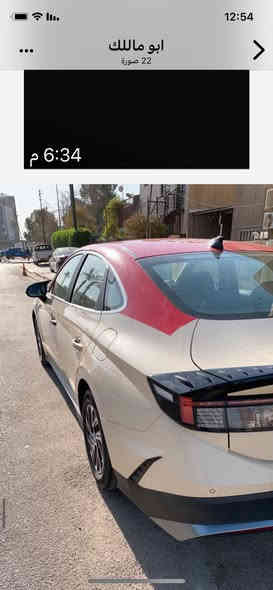 هوندي سوناته موديل 24 رقم  بغداد صبغ بنيد وباب خلفي خليجي سعر 170بانزين وهيبرد***********
