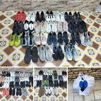 أحذية ٨٧ قطعة • نعال شبابي ٢٠ قطعة • قوالب أحذية ٩٩ زوج