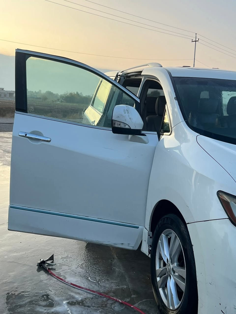 السلام عليكم
... اعادة النشر بسبب الوعود الكاذبه  
سياره نيسان كويست سبعه راكب(فول مواصفات)  
محرك كير شرط 
حداديه شرط 
تايرات نص عمر 
محرك(٣٥٠٠) سته سلندر 
منظومة غاز(٨٠لتر)  ايطاليه 
السياره تشتغل بانزين+غاز 
مكان السياره (كركوك) 
رقمه السياره كركوك 
سنويه تنتهي لل27  
السعر(١٠٠) وبي مجال 
للبيع او مراوس بخصوصي هم يرهم 
***********
