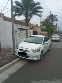 اكسنت موديل ١٣ خليجي محرك ١٦٠٠ قطرتين بيهه قطعه وحده صبغ تبريد كير محر...