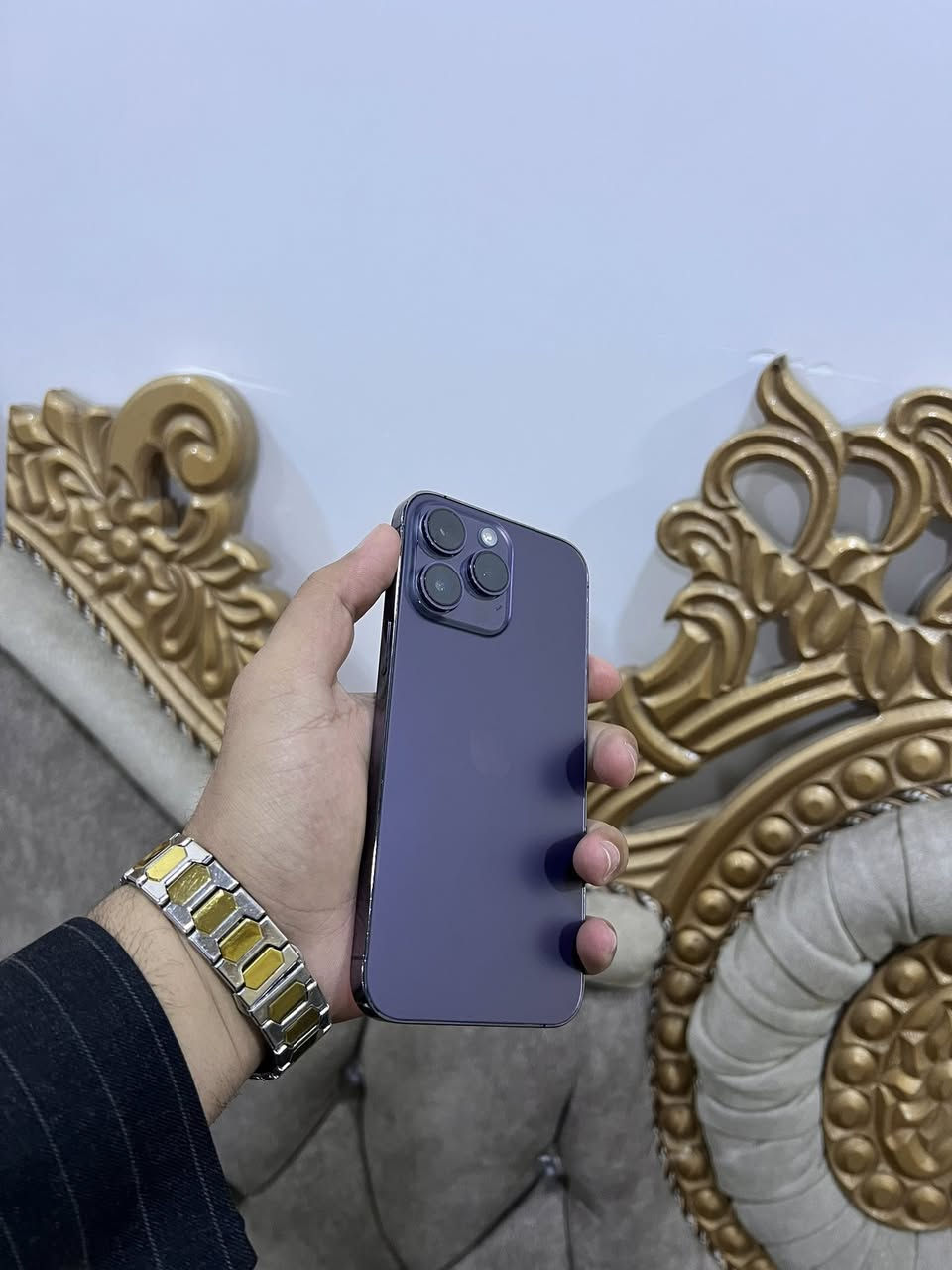 ايفون14 برو ماكس
ذاكره 256

بطاريه83

تك سيم 

نموذج M امريكي

نضافه 98%

الجهاز ما مفتوح

السعر780 الف

***********

***********
