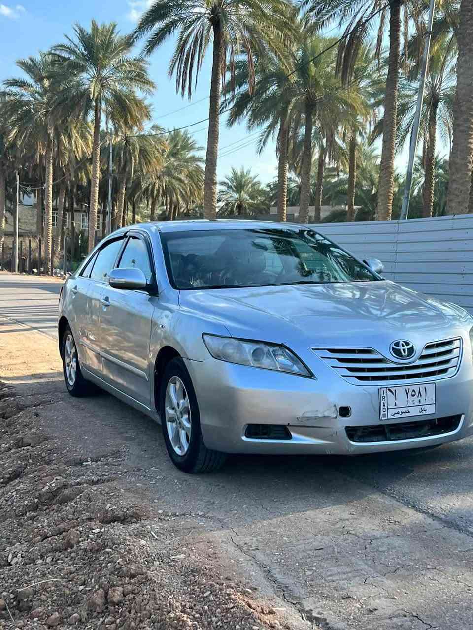 للبيع او مراوس كامري 2007 GLX
سياره صبغ عام 
جاهزه ومرتبه نقص فقط تبريد 
مكان كربلاء الحسينيه 
السعر 78 بيه مجال بسيط 
رقم صاحب السياره ***********
