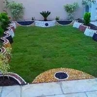 وبركاته مستعدين لي كافة التصاميم الحدائق والديكور وزراعة الثيل والورود...