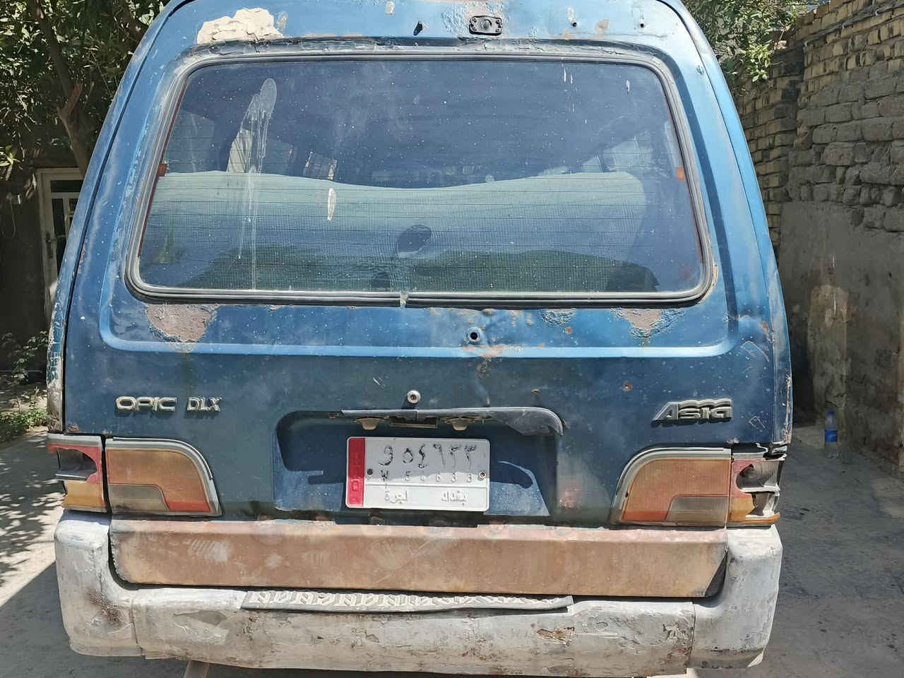 للبيع سيارة اسيا كير محرك مكفول سنويه ساقطه رقم بغداد غرفة السيارة جديده سمكره جديده عايزه بس صبغ كهربائيات كامله سعره ٤٠وبيه مجال وكاله عامه بسمي مكان بابل رقم الهاتف***********
