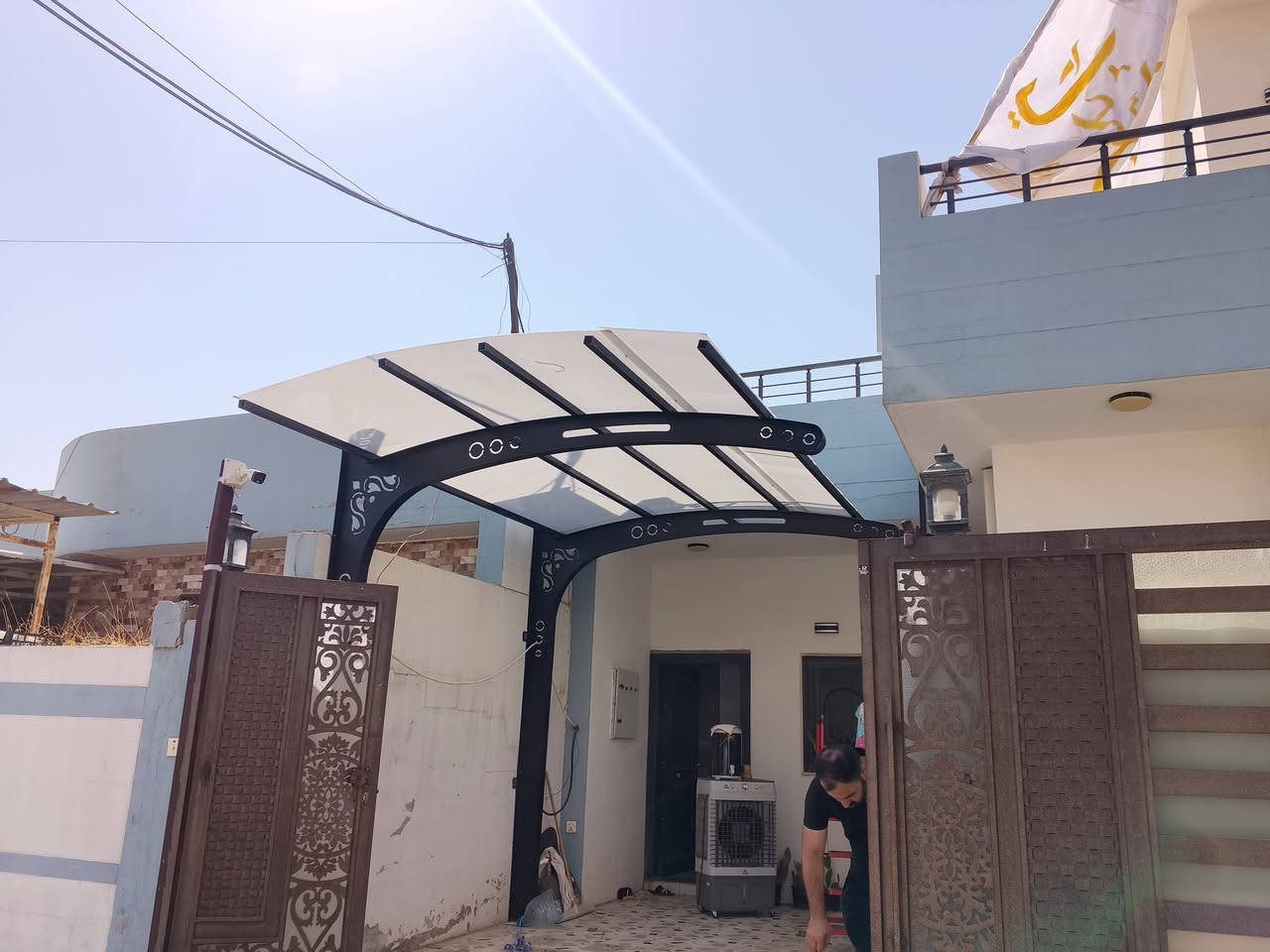 حداد متجول داخل كركوك وخارج لعمل جميع انواع حداده وكرفانات وبيوت جهزه وقمريات وابواب وكتائب وجملونات وشغل تسليم هندسي وسعار مناسبه جدا تخابرنه نجيك لباب بيت او موقع عمل تريد نخلص شغلك ونسلمه الك كامل للاستفسار اتصل ع رقم تلفون  ويوجد وتساب ايضا
***********
