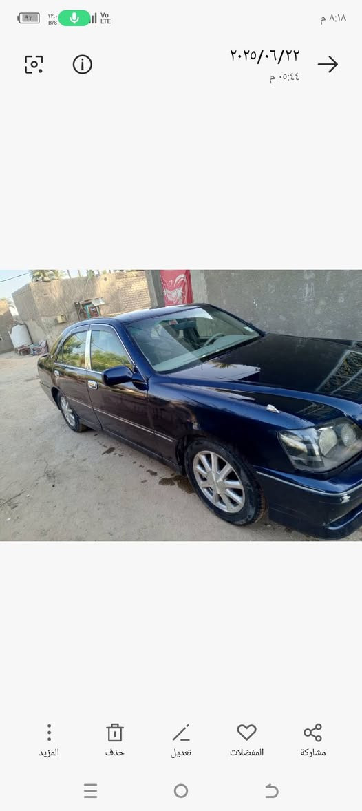 السلام عليكم ملكه للبيع رقم كركوك مفحوصه مامدفوع كمركها السياره كرستال 3 دكم تحوير نجف فوك وجوه بيها كصه فخذه الاماميه فقط والباقي مكفول كير ومكينه كفاله 
السعر 65 وبيها مجال مكان كوفه  ***********
