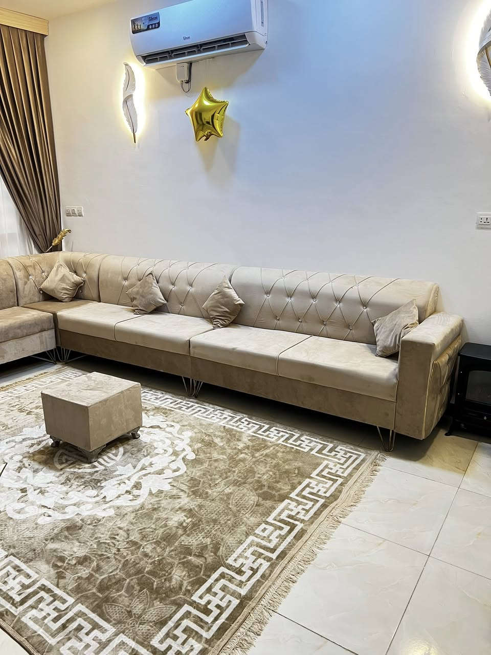 ديوان 7 مقاعد اخو الجديد نظافه100‎%‎مكاني الشعب ***********
