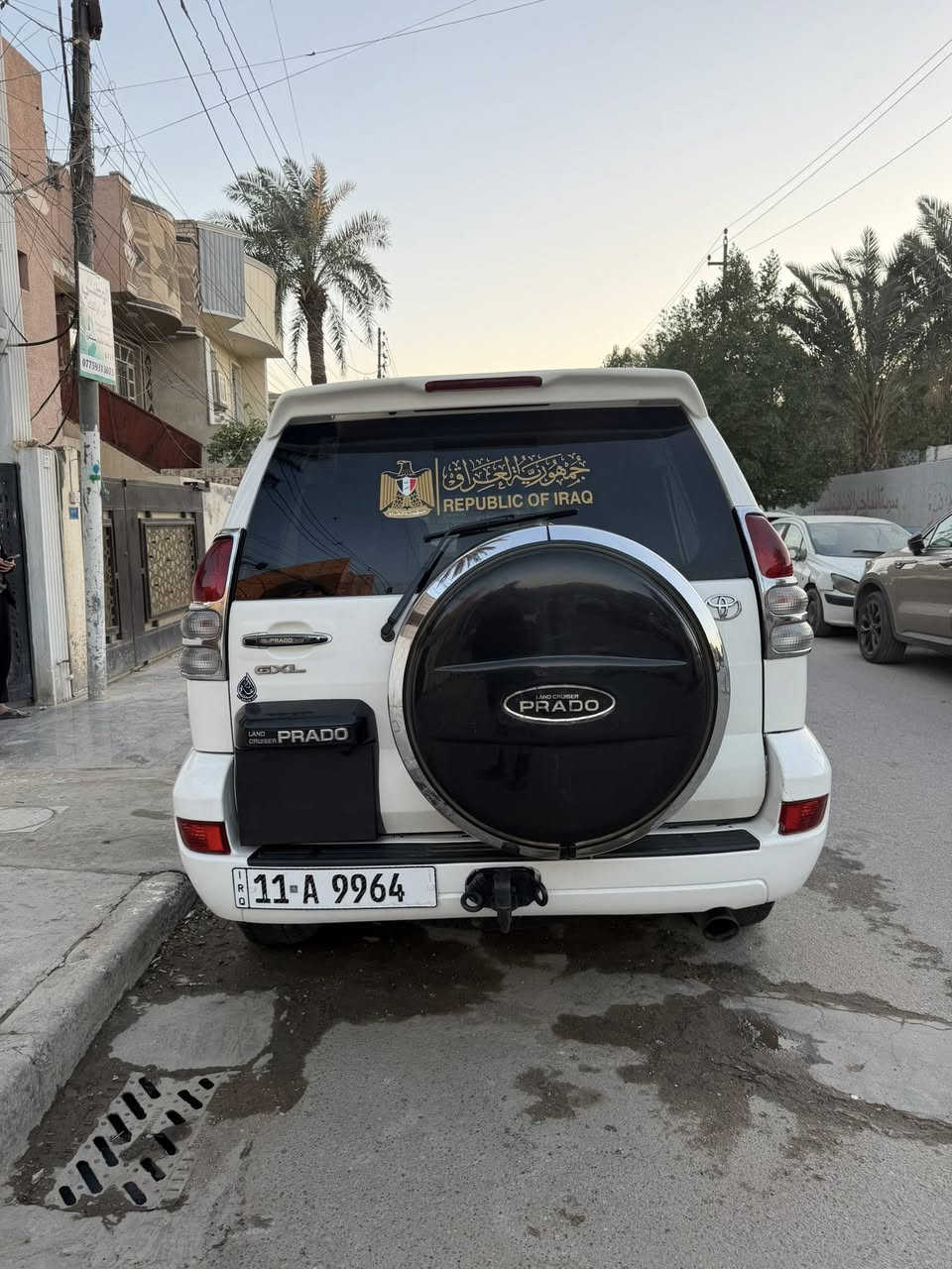 السلام عليكم
بيع او مراوس
برادو خليجي 2008
محرك كير تبريد نضافه 100%
3قطع تبريد 7راكب شاشه لكزز دواخل جدد سياره جديده بيها مكانات صبغ
كهربائيات جديده صدر امامي خلفي جديد
تخم تاير جديد سياره جاهزه من كلشي تراي زيرو شرط 
رقم بغداد مميز بسمي 
السعر.130وبيها مجال 
***********مكاني بغداد
