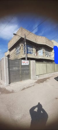 نص قطعة للبيع مساحة ٧٢ متر مربع طابقين قطاع ٥٥ بظهر المخازن التموينية ...