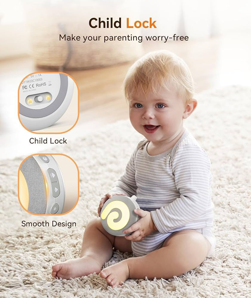 Dreamegg Portable Sound Machine Baby - D11 White Noise Machine for Baby Sleeping with Night Light, White Noise, Lullaby, Nature Sounds, Child Lock, USB Rechargeable Sound Machine for Travel Nursery.


**إذا كنت صاحب هذا الإعلان وتريد حذفه لأي سبب، رجاءا أرسل رسالة إلى الدعم الفني**