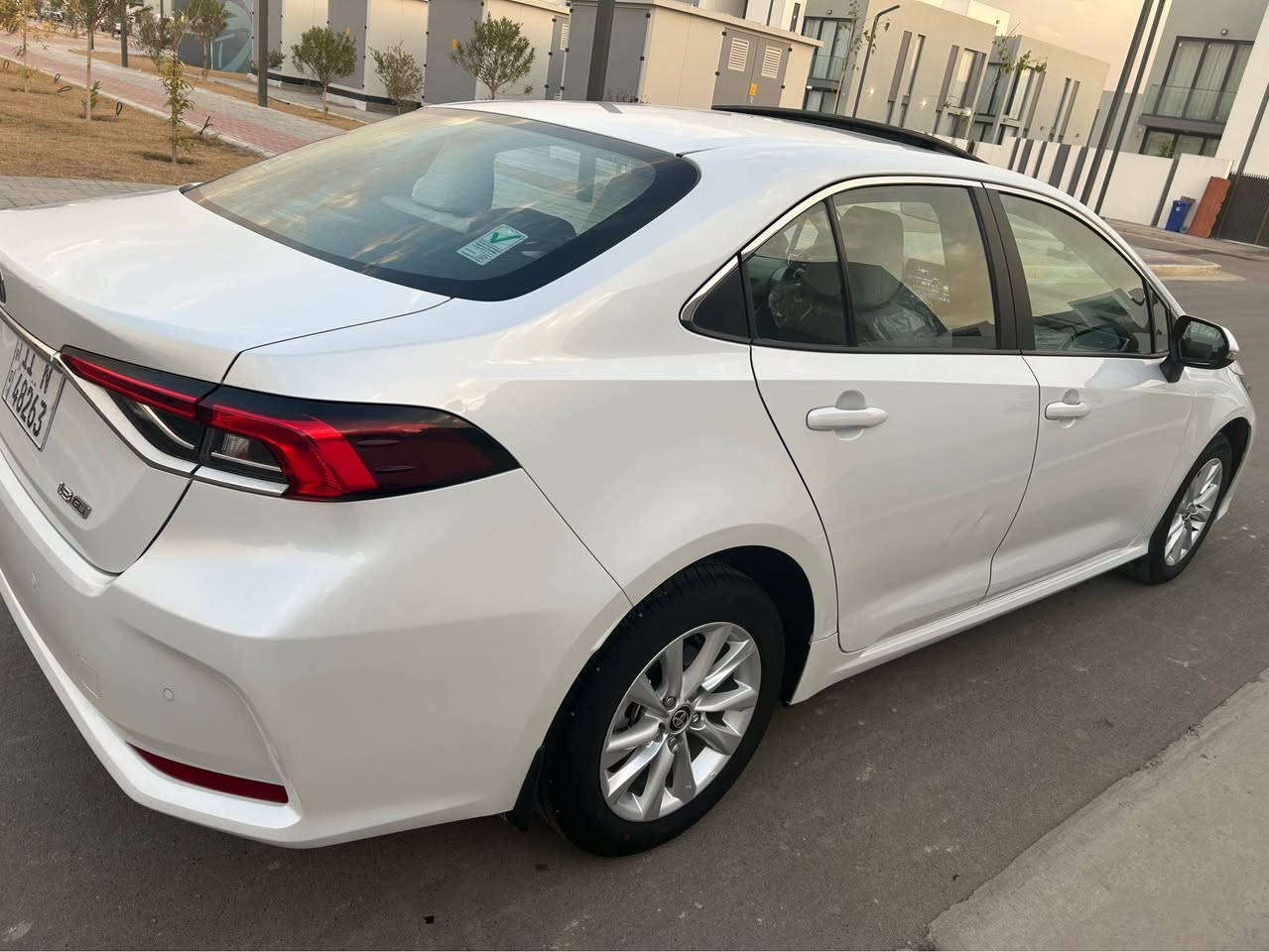 كورلا 2023 خليجي بانزين وكاله ساز ورقم بغداد
الجديد وباسمي
محرك بانزين 1800
سلايد
بصمه ودخول ذكي
حساسات اماميه وخلفيه
مري قابله للطي
شاشه وكاميرا
مراه داخليه تعتيم اوتو
السياره نظفيه جدا ماشيه 31000 كم بدون صبغ وبدون بارد السعر 19000 $
للاستفسار الاتصال على الرقم
*********** بغداد, العراق
