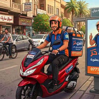خدمة توصيل • دلفري حر • توصيل بعقوبة • مندوب توصيل • توصيل طلبات • توص...