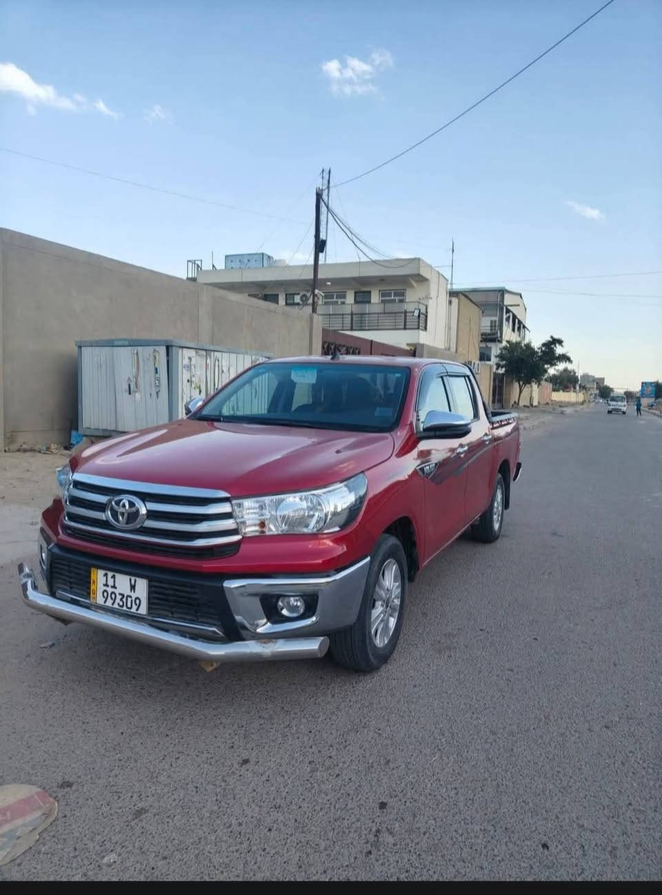 هايلوكس ٢٠٢٢
دم الغزال 
مواصفات ساز 
رقم بغداد 
ماشيه ٧٩ الف 
مكانها بغداد حي اور 
للتواصل واتساب  ***********
السعر ٢٦٠ و بيها مجال
