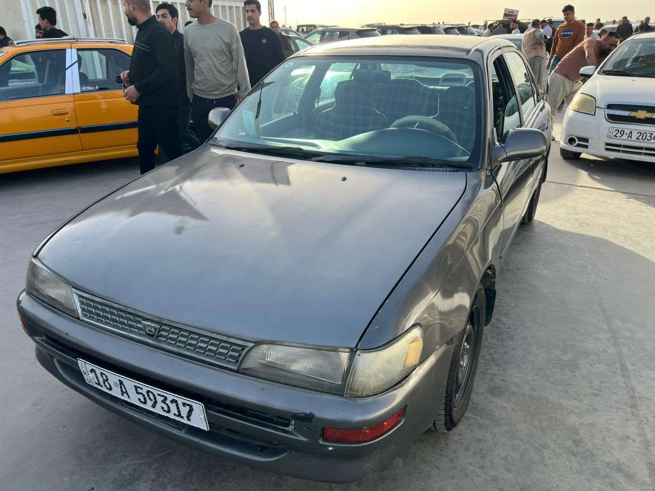 كورلا موديل 1992 للبيع
السيارة بيها صبغ حزام للجمالية وتعمير بالجنطة 
كير ومكينة كفالة كلش نظيفات
رقم بابل باسمنا تحويل ثاني يوم 
السعر ٤٥ وبيها مجال للشراي


**إذا كنت صاحب هذا الإعلان وتريد حذفه لأي سبب، رجاءا أرسل رسالة إلى الدعم الفني**