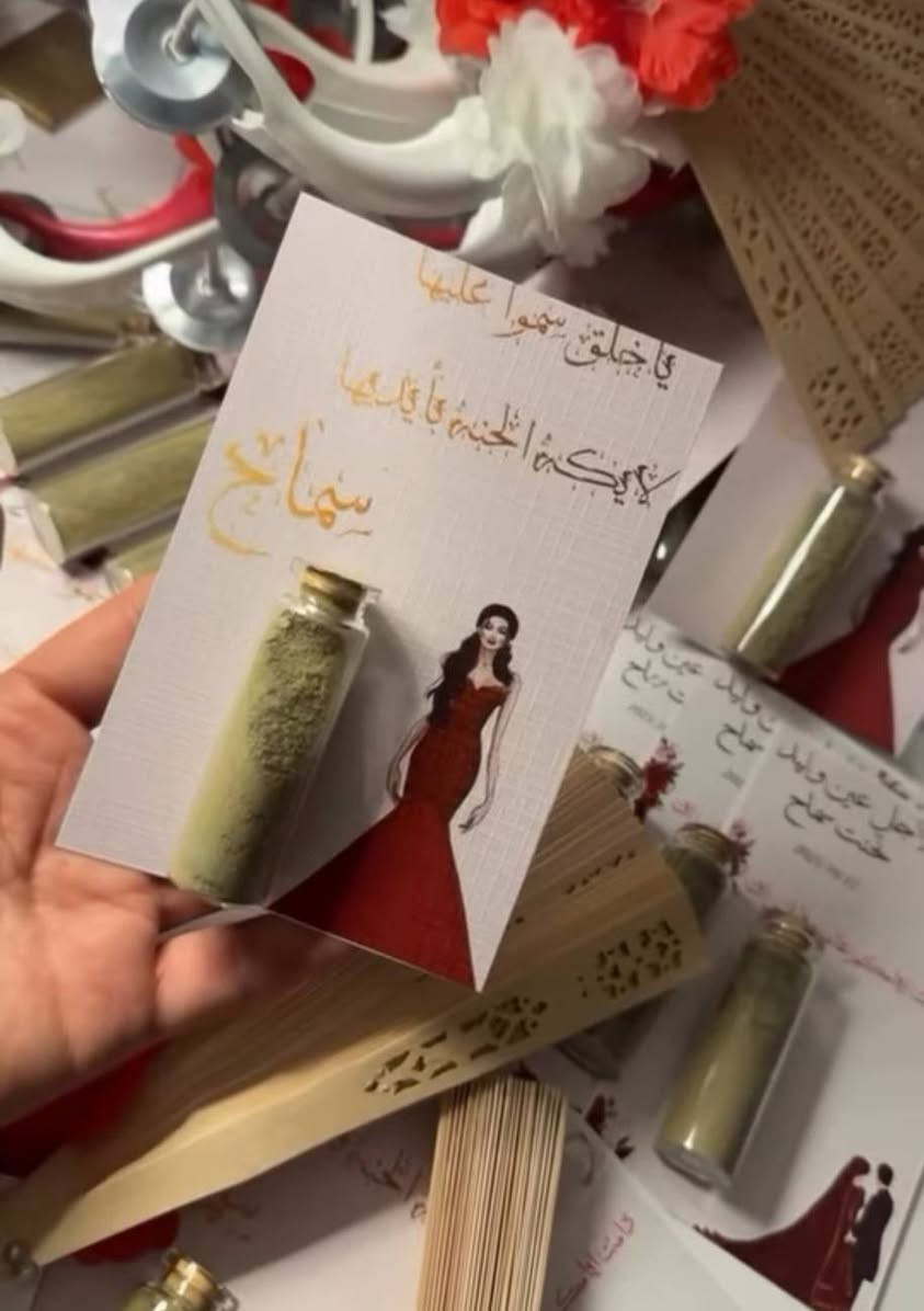 يتوفر لدينا كل أنواع التوزيعات 💕
حنّه – زواج – خطوبه – مواليد – تخرج  وكل المناسبات 🎁
تصاميم فخمه و راقية تناسب جميع المناسبات 💫
ماعليكم  غير مراسلة الصفحه او واتساب 
 ***********
