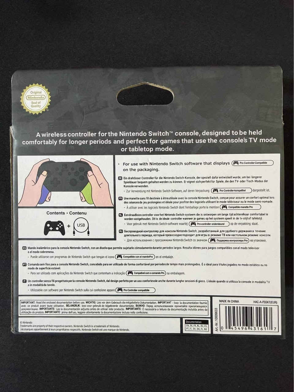 جوستك جهاز نينتندو سويتش برو إصدار سبلاتون 3

قطعة أصلية جديدة لوك

تتميز بتصميم فريد مستوحى من لعبة Splatoon 3 بألوان زاهية ومقابض مريحة

تدعم تقنية التحكم بالحركة (Motion Controls) وخاصية الاهتزاز عالي الدقة (HD Rumble) لتجربة لعب أكثر واقعية

تتضمن ميزة الاتصال اللاسلكي وتأتي مع كابل شحن من نوع USB-C

السعر 30 الف مع التوصيل كل العراق 🚚

للحجز والاستفسار مراسلة الصفحة 

رابط واتساب مباشر الي يريد يراسلني 👇

https://wa.me/message/ANGQMMLUZKO4C1 بغداد, العراق


**إذا كنت صاحب هذا الإعلان وتريد حذفه لأي سبب، رجاءا أرسل رسالة إلى الدعم الفني**