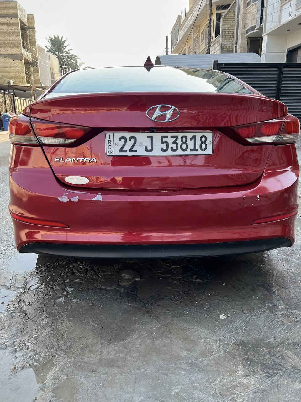 النترا 2018 رقم اربيل 
مواصفات فتحة بصمة 
ثلاث نظام قيادة 
رادار كامرة دوارة بلادي 
حادثها جاملغ خلفي 
وقليل من الجنطة 
السيارة بأسمي 
مكاني بغداد الغزالية السعر 
130 وبي مجال حك الجية 
متواجد واتساب 
***********
