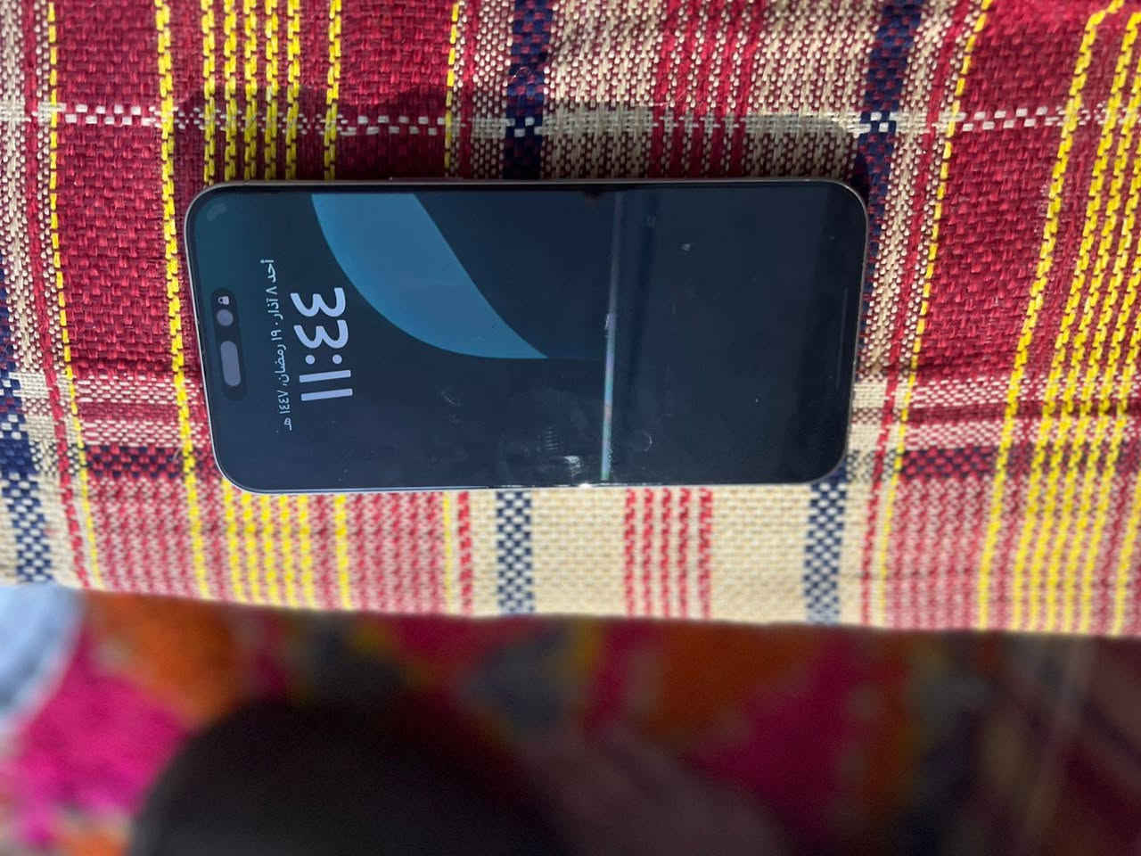 سلام عليكم ايفون 15ابرو ماكس ذاكره256 لبطاريه 88بلاديه جهاز كلش نضيف شراي يخابرني ***********
