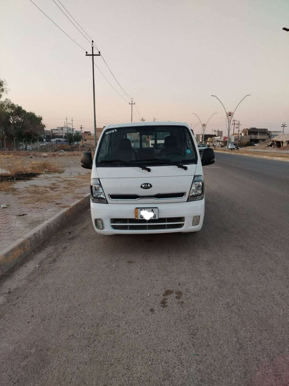 كيا 2700رقم صلاح الدين موديل 2021 السياره نظيفه بيها ملاحظات بسيطه سعر مناسب جدا العنوان كركوك حي العسكري سنويه الحد 2031 تخم تايرات جدد تبريد ثلج رقم انگليزي ***********
