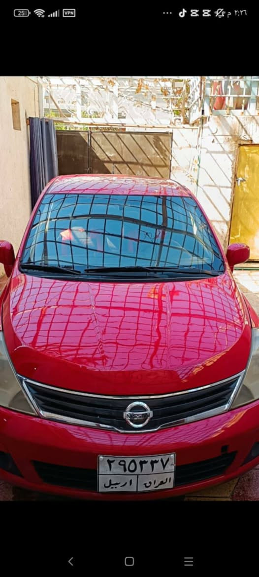 سلام عليكم 
نيسان فيرساموديل 2012واردامريكي بيه جاملغ امامي فقط صبغ حزام جماليه بيه تدفئه تبريد سياره جاهزه  غرامات 6ورقه ينزل من السعر السعر 86بيه مجال للإستفسار ***********
