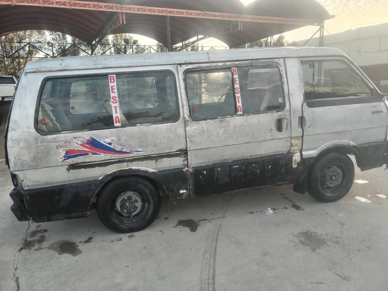 السلام عليكم كيا بستا للبيع
موديل 199٤
السعر ١٧ وبيها مجال بصيط 
العنوان ديالئ شهربان
تريد تحويل تريد وكاله 
***********
