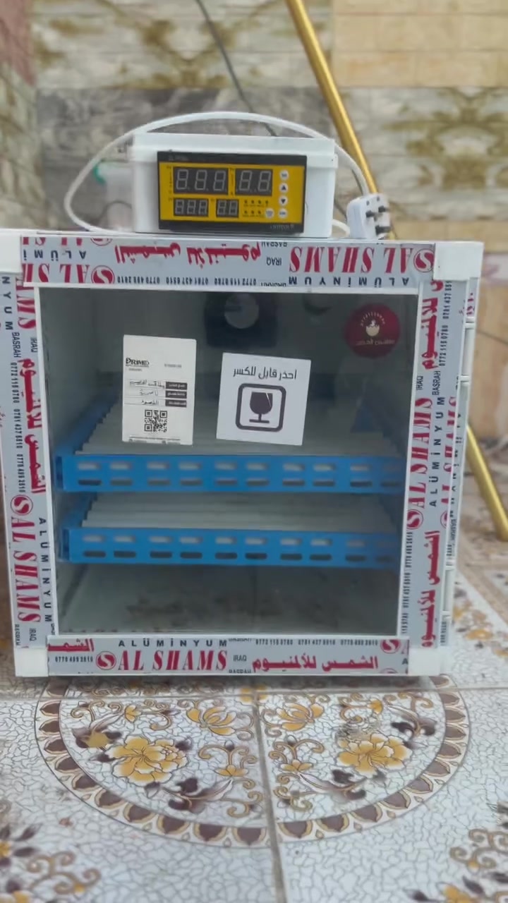 السلام عليكم فقاسات ٢ للبيع وحده تقليب يدوي تشيل ١٠٠ بيضه وحده فول اوتماتيك تشيل ١٨٠ نضام فواحه علق وآنه أراسلك


**إذا كنت صاحب هذا الإعلان وتريد حذفه لأي سبب، رجاءا أرسل رسالة إلى الدعم الفني**