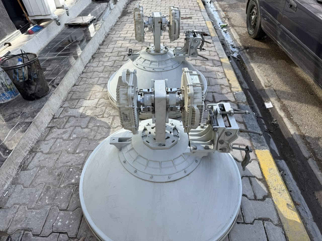 مايكرويف كيبل فري تردد 11ghz
باند 2 كيكا 
انتنا 90 
مسافة ربط 25-20 كيلو 
السعر 5 ملاين 
***********
