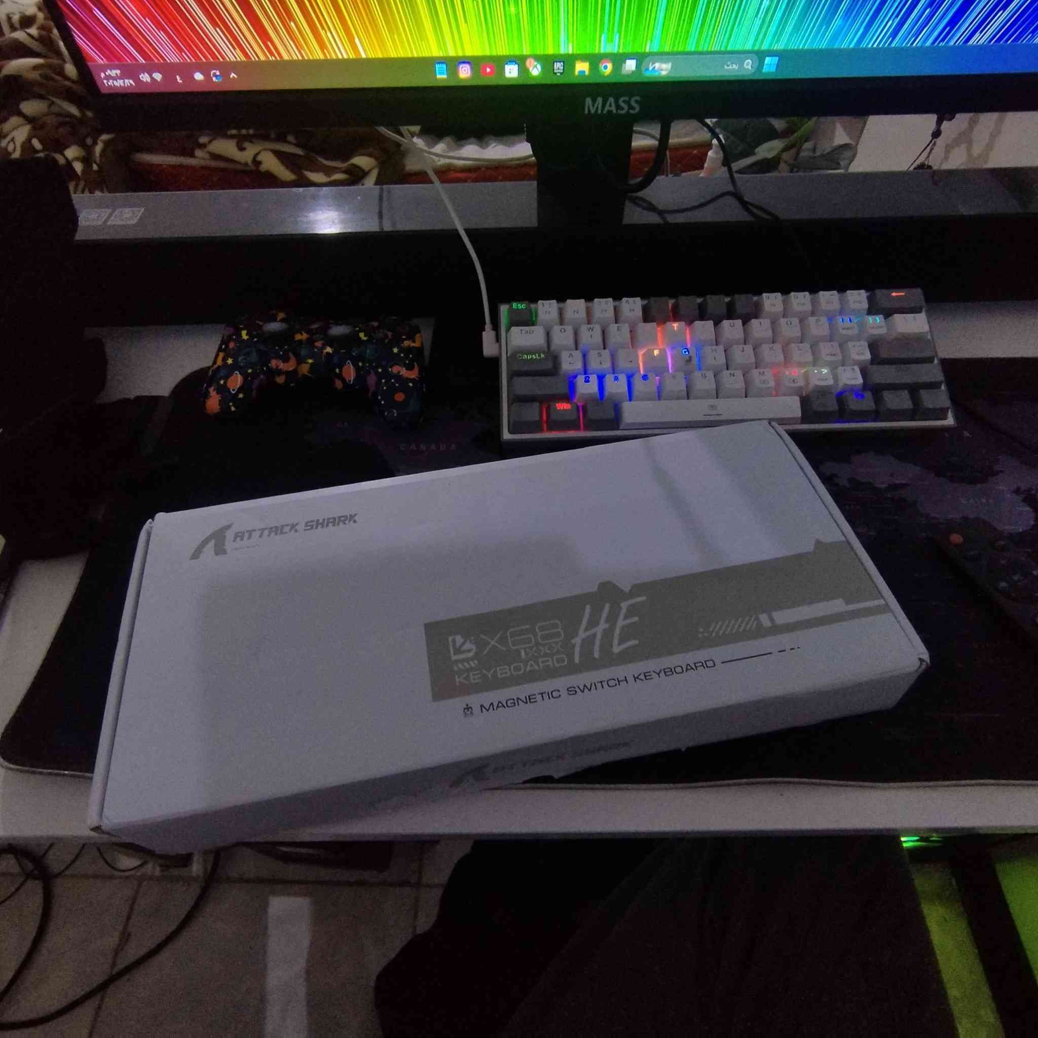 كيبورد مغناطيسي للبيع ومعدات صوت للبيع
ATTACK SHARK x68 HE
كيبورد مغناطيسي 
 مامستخدم ابد جديد بس حگ فحص

ومكسر صوت
 وعدة بودكاست كامله 

تواصل واتساب او ماسنجر
***********
