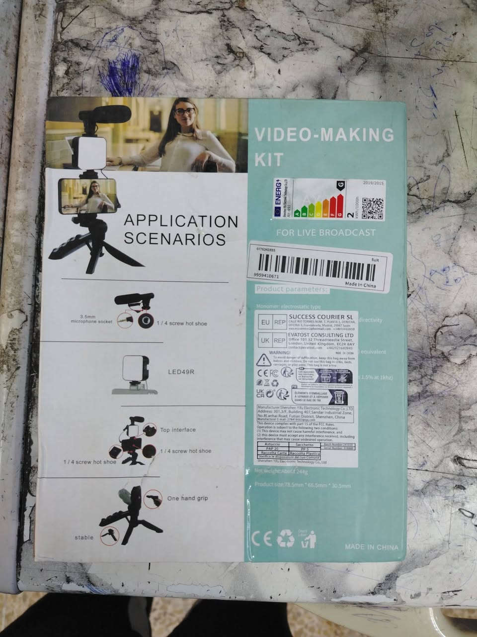 طلعت هاي القطعة ويا المكس ستاند تصوير ثابت ومتحرك السعر ١٠ ألاف


**إذا كنت صاحب هذا الإعلان وتريد حذفه لأي سبب، رجاءا أرسل رسالة إلى الدعم الفني**