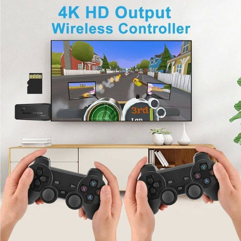 جهاز أتاري M8 Game Stick 😍❤️
يحتوي على أكثر من 20,000 لعبة 🔥
يدعم 10 محاكيات ويتوافق مع جميع الألعاب ✅
لاسلكي 2.4G لاستجابة سريعة خالية من التأخير ⚡️
يوصل على الشاشة بوصلة HDMI { مرفقة } 🔌
مرفق بقبضة لاسلكية عدد 2 مريحة لليد 😌
تعمل باستخدام بطاريتين AAA { غير مرفقة } 🔋
توصيل ضمن الشام وشحن للمحافظات 🚌


**إذا كنت صاحب هذا الإعلان وتريد حذفه لأي سبب، رجاءا أرسل رسالة إلى الدعم الفني**