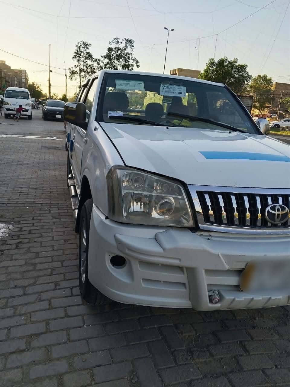 بيكاب صيني  كير اوتوماتيك رقم جديد محرك ٣ y ثلاث واي سيارة جاهزة  وهزة جديدة سيارة بيسمي تريد ثاني يوم تحويل مكاني كركوك *********** 
*********** كركوك, العراق
