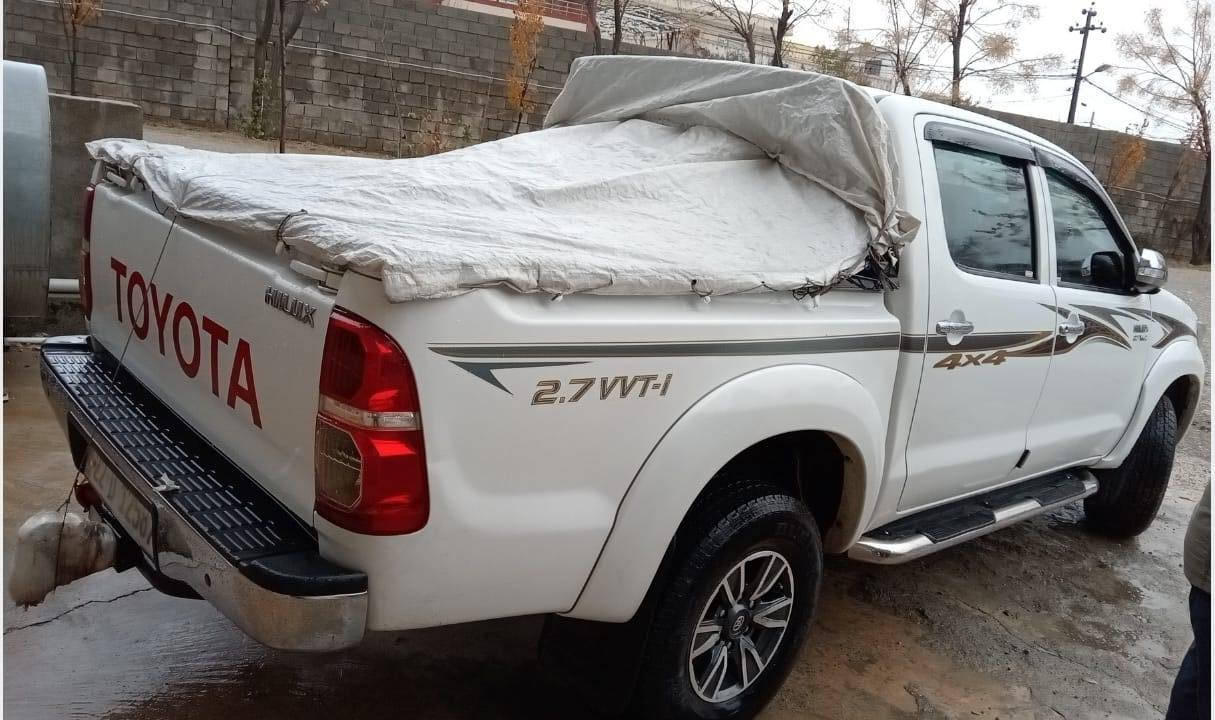 تۆیۆتا هایلوکس 2012 سفری شەریکەی جیهان 
سەیارەکە یەك دەستە 
238 هەزار ڕۆشتووە 
و سەنەوی ژینگە هەتا 2027هەمووی تازەیە
هیچ مەسرەفێکی تێدانیە 
یەک تۆز سەردەکورت لە جامخی پێشەوە
 لەی سەکن و دەحمی پشتەوە
 لێ دراوە یێک تۆز بێ بۆیاخە 
هەموو شتێکی بە شەرتە 

سـعـر : لە کۆمێنت داوابکە ڕاستەوخۆ بۆت دێت 📥 

گێر و مەکیەنەی بەشەرت نەکراوەتەوە 
هیچ کێشەیەکی تێدا نییە 

ژمارەی خاوەنەکەی 
***********
