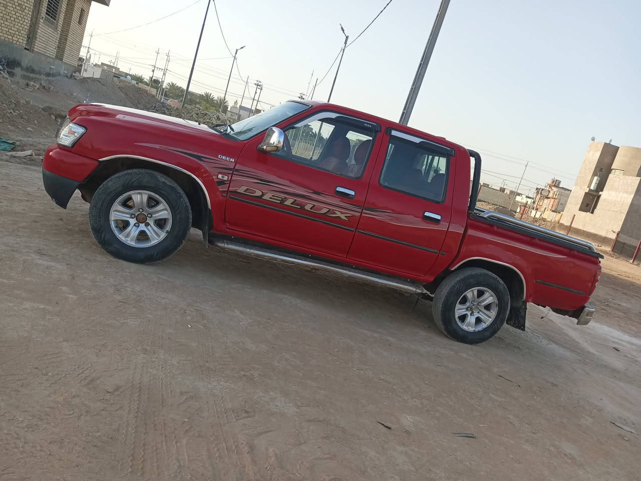 سلام عليكم دير البيع مديل ٢٠١١رقم مثنى مشروع وطني مكفولة من ضربة وتبديل محرك كير كسن  حديديه تخم تيرات كهربائيات كل شقاله مكان ديوانيه السعر ٥٣وبيه مجال رقم الهاتف ***********
