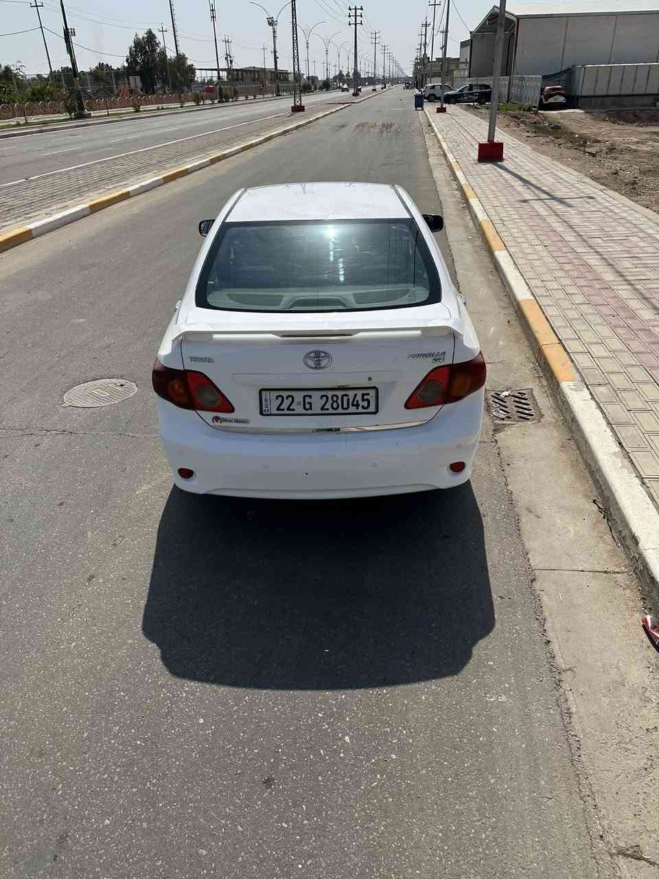 يا الله السلام عليكم 
تويوتا كورلا موديل 10 السونار مرفق بالمنشور السنوية نافذة لسنة2027 بشهر الثاني  رقم أربيل الدولي الجديد تريد تحويل تريد وكالة مكان السيارة كربلاء السعر 115 قابل للتفاوض الاتصال على الرقم ***********
